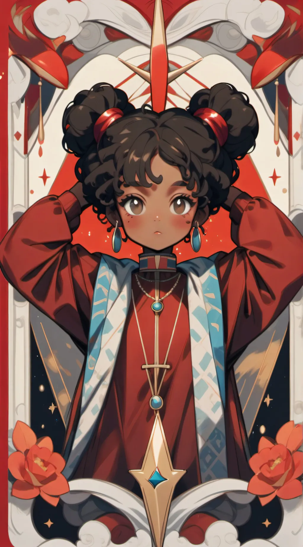 ai character: Hunter x hero background