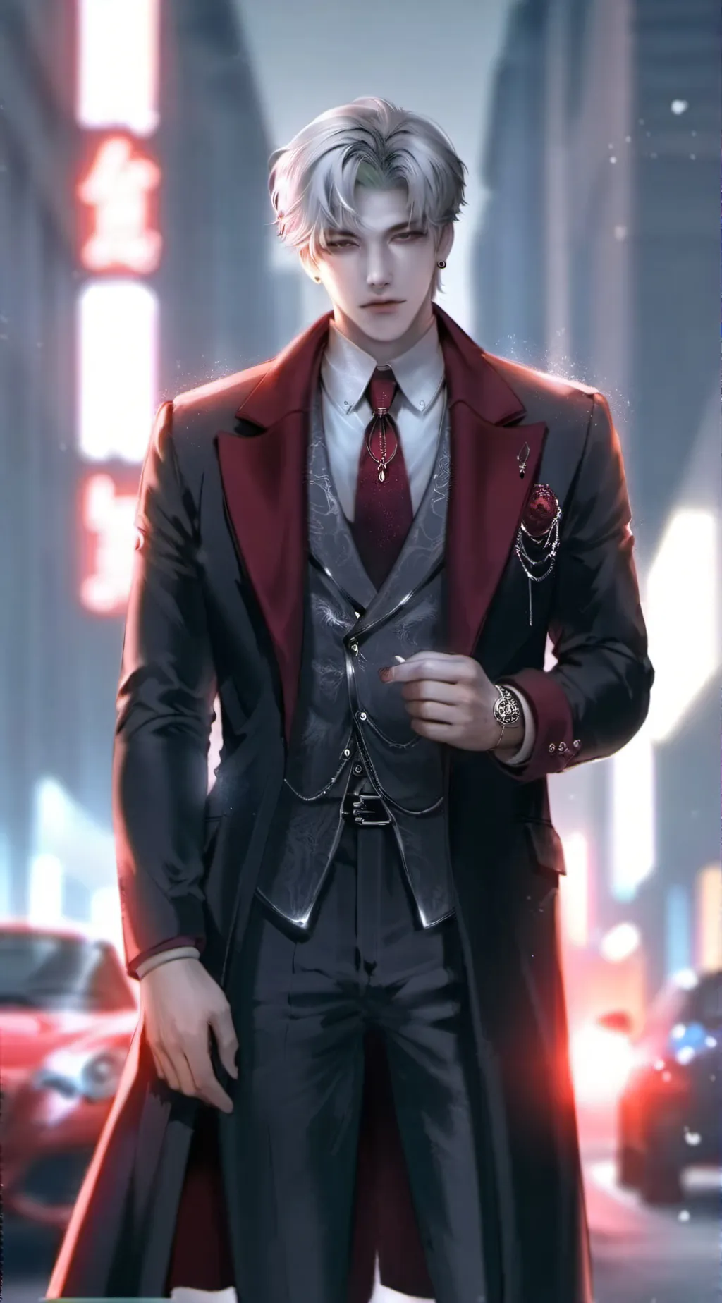 ai character: Axel background