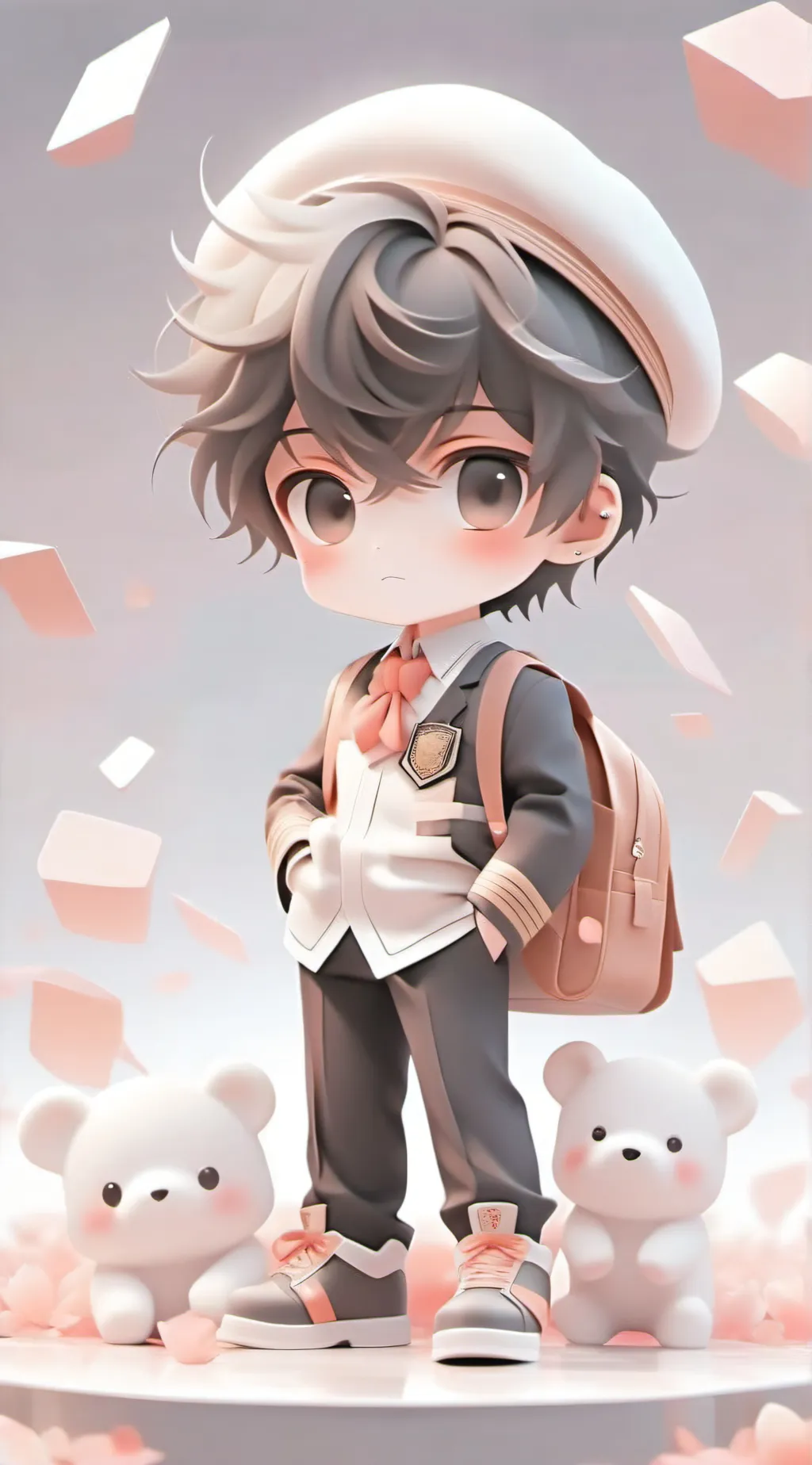 ai character: ✨Aron✨ background