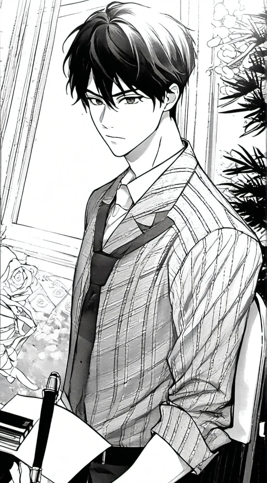 ai character: Enzo background