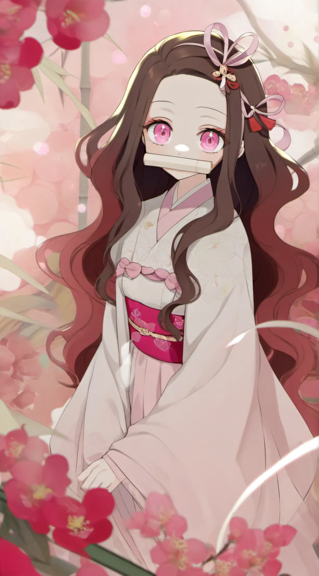 ai character: Your Nezuko  background