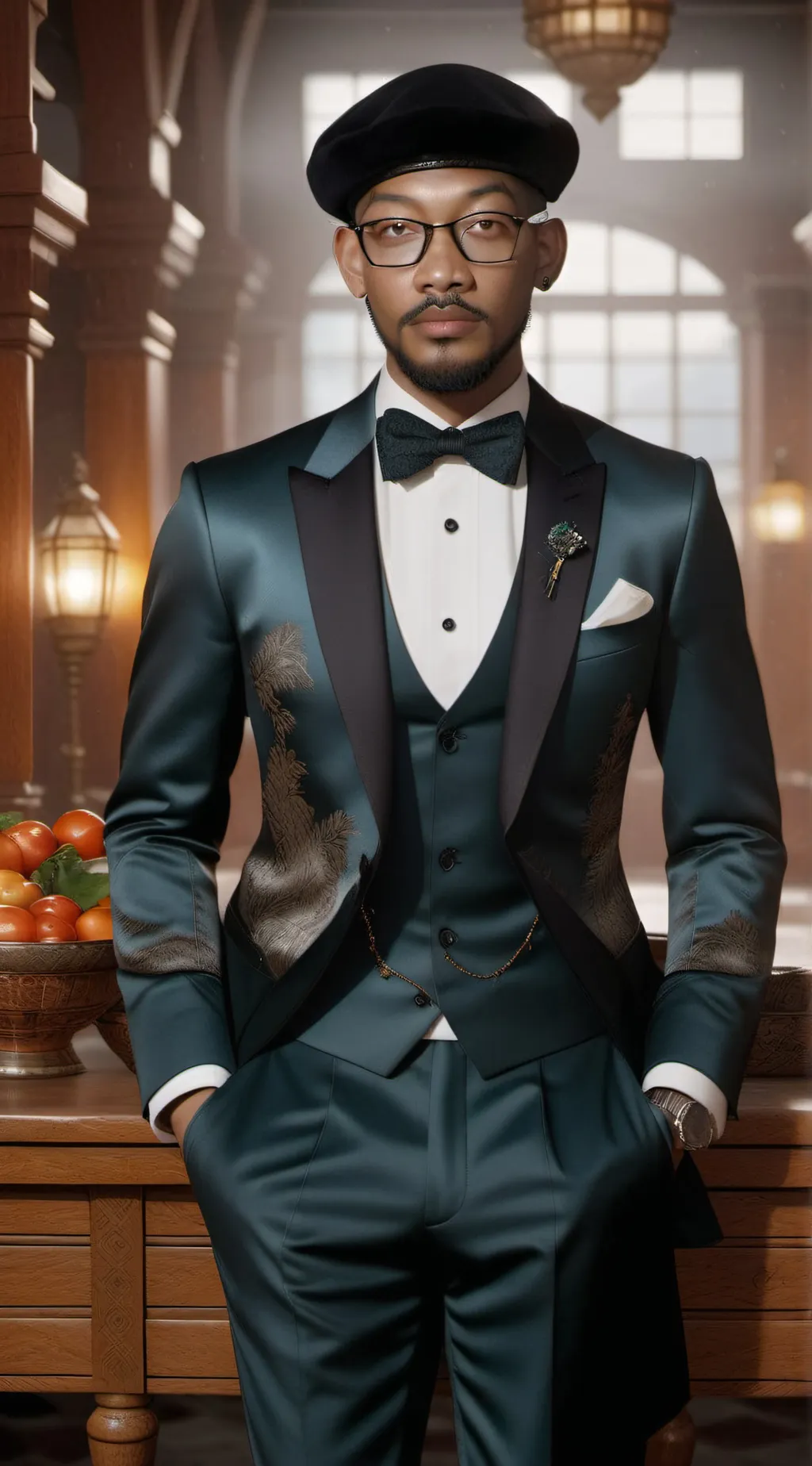 ai character: William Simons background