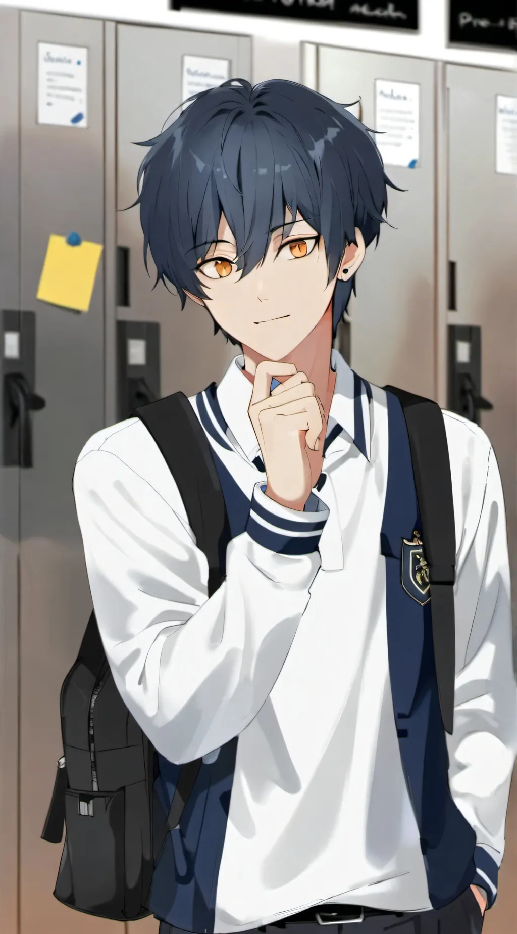 ai character: Leo background