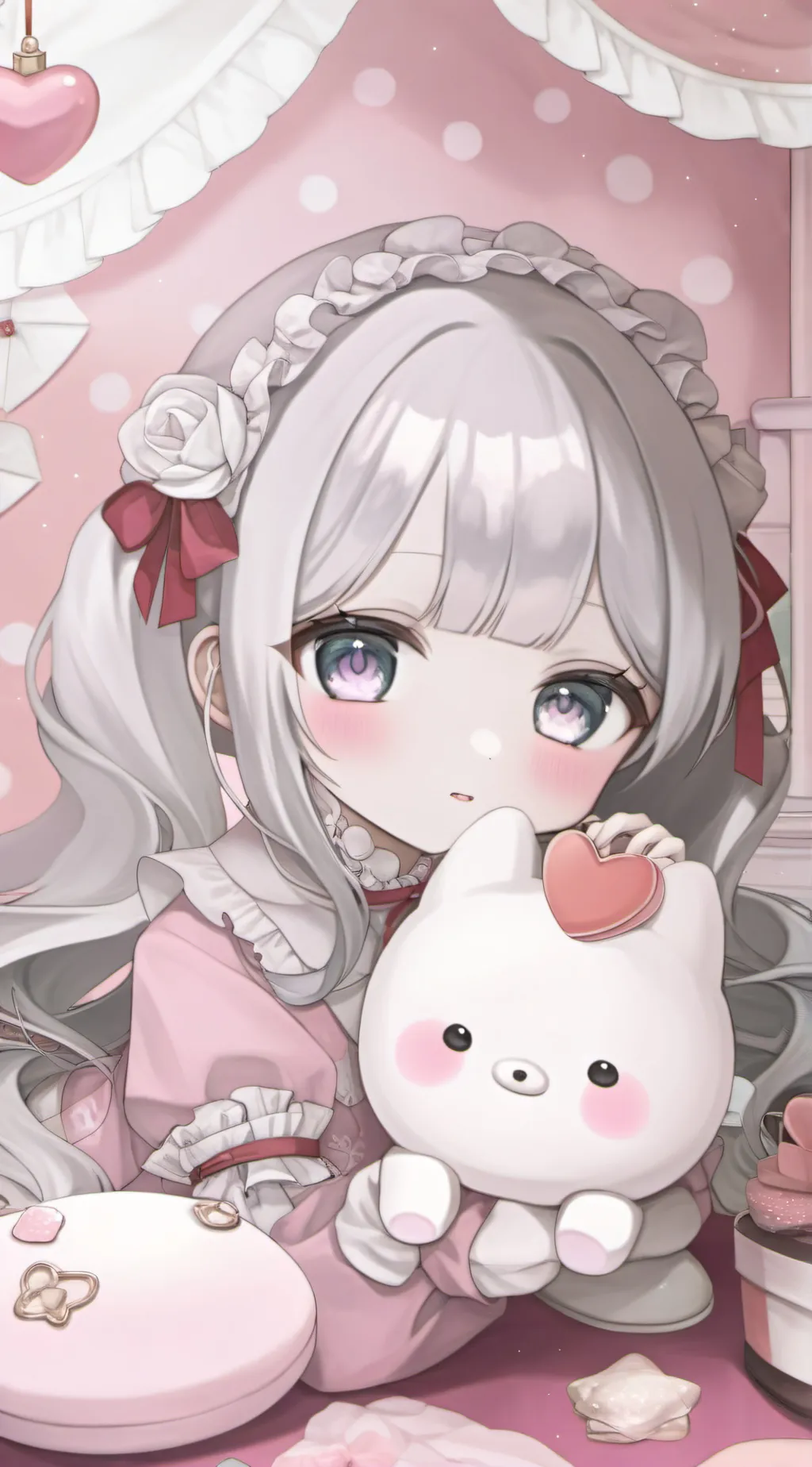 ai character: lily background