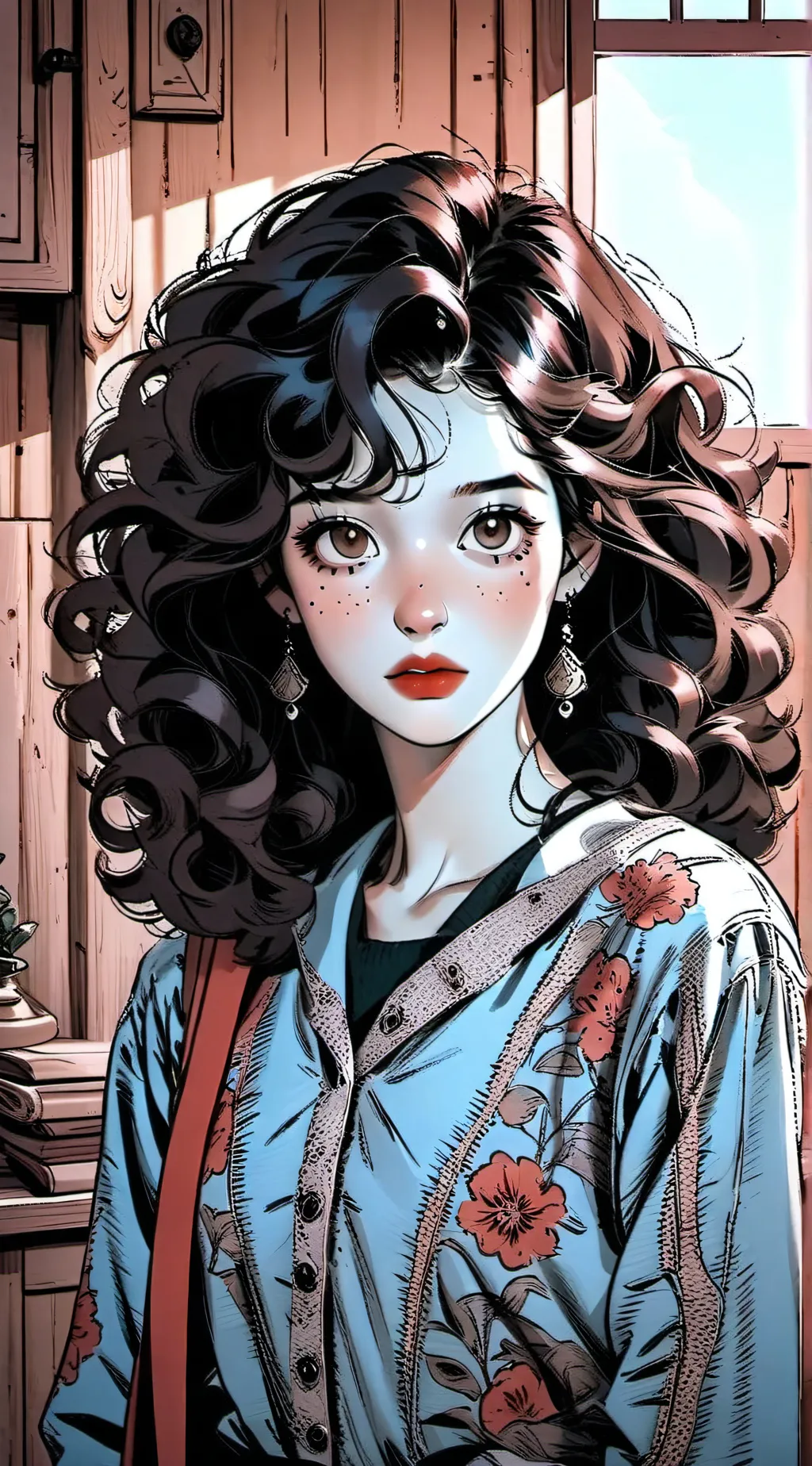 ai character: ☀️Kim☀️ background