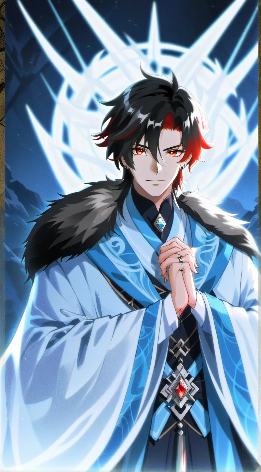 ai character: family Slenderman background