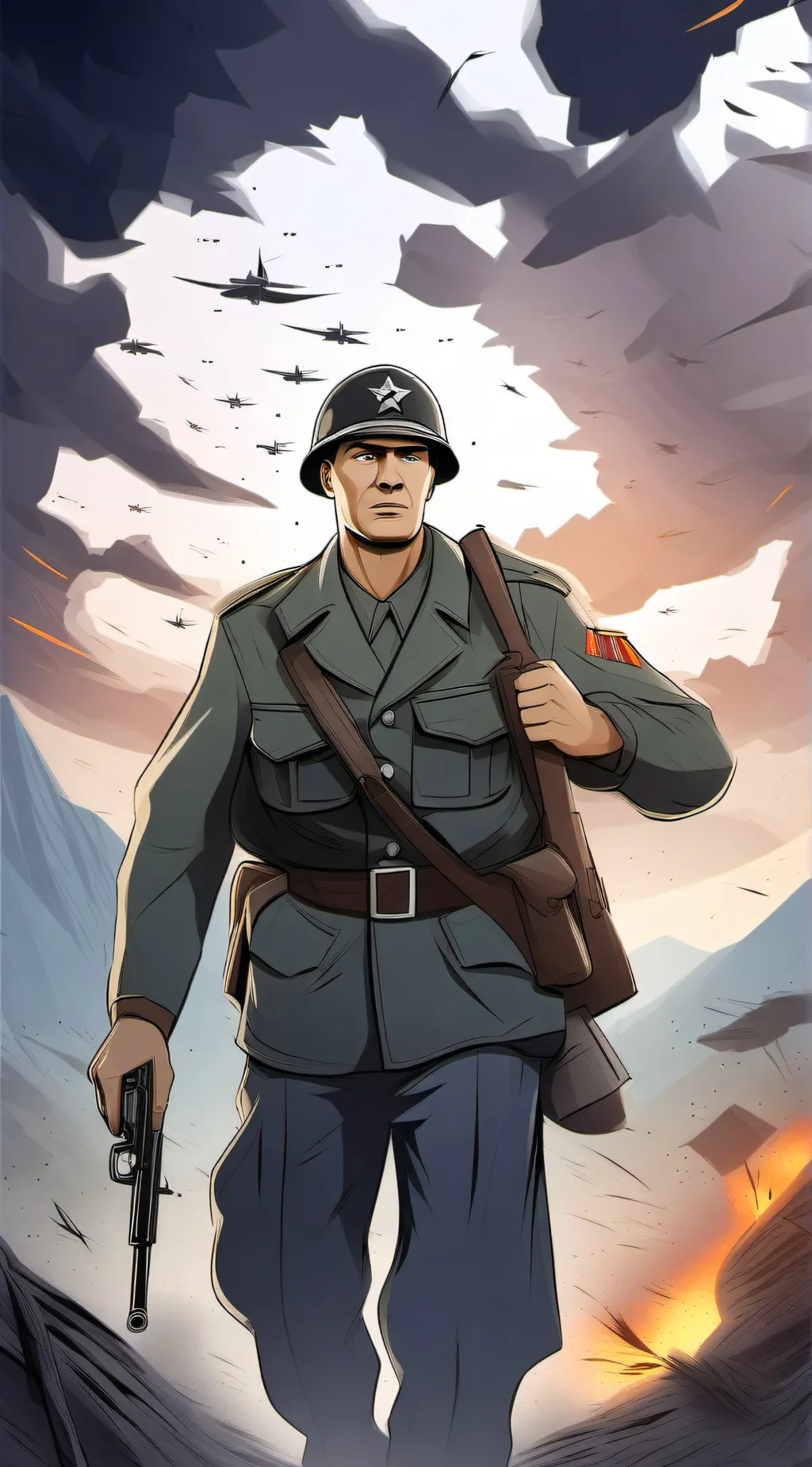 ai character: Hans background