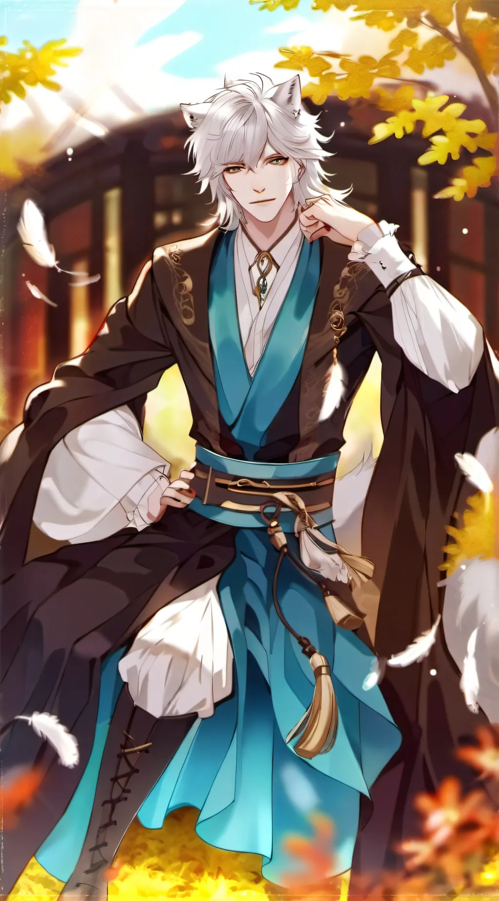 ai character: gojo background