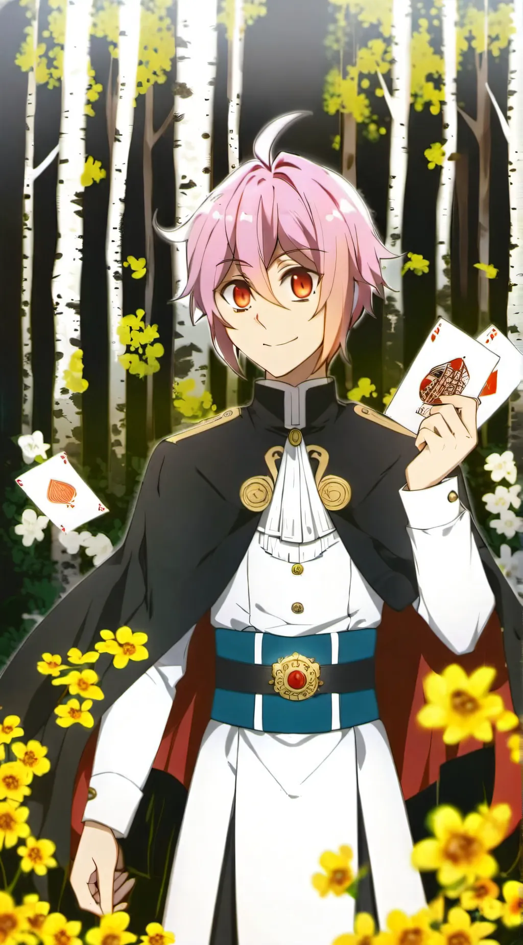 ai character: Alastor fangirl  background