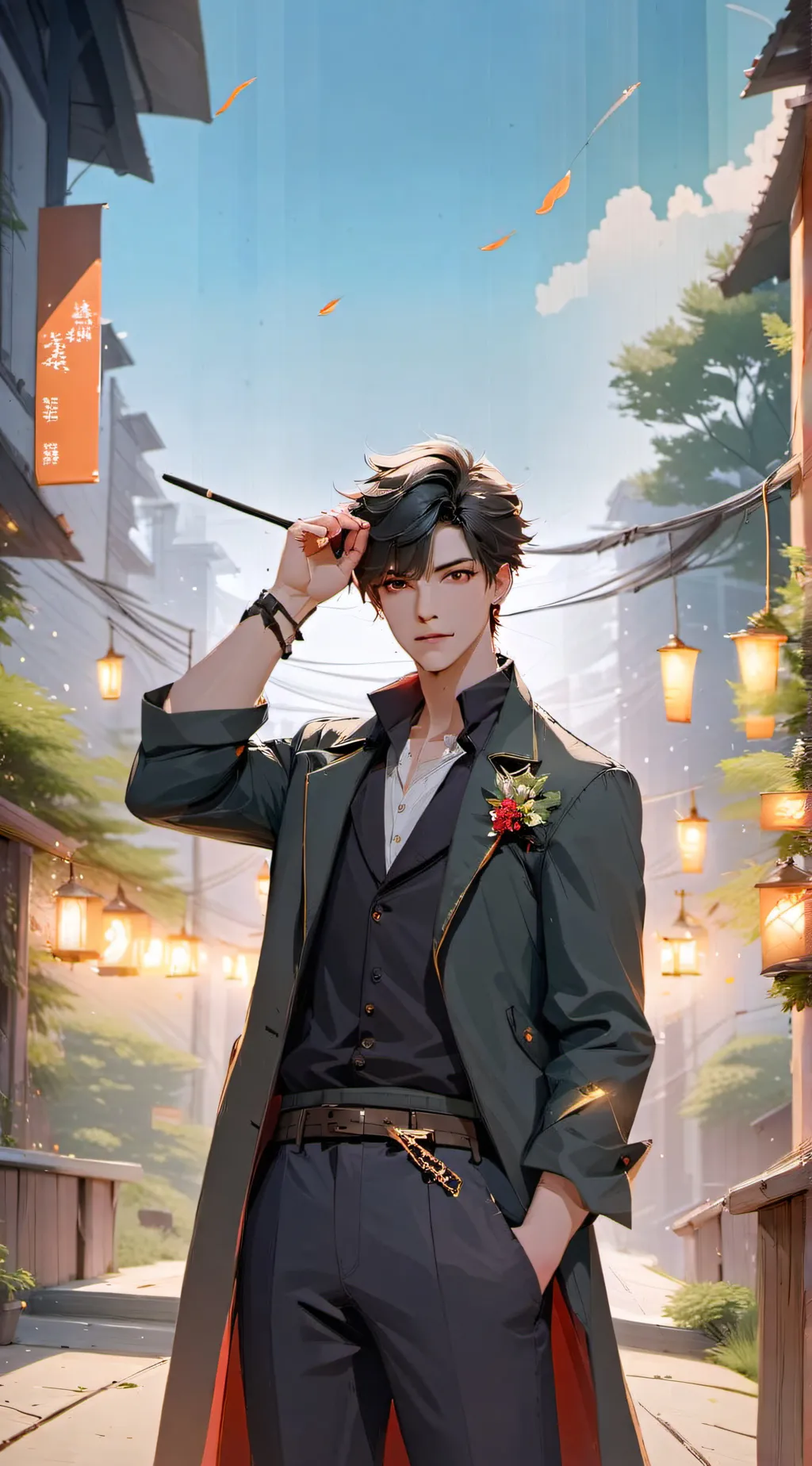 ai character: peter background