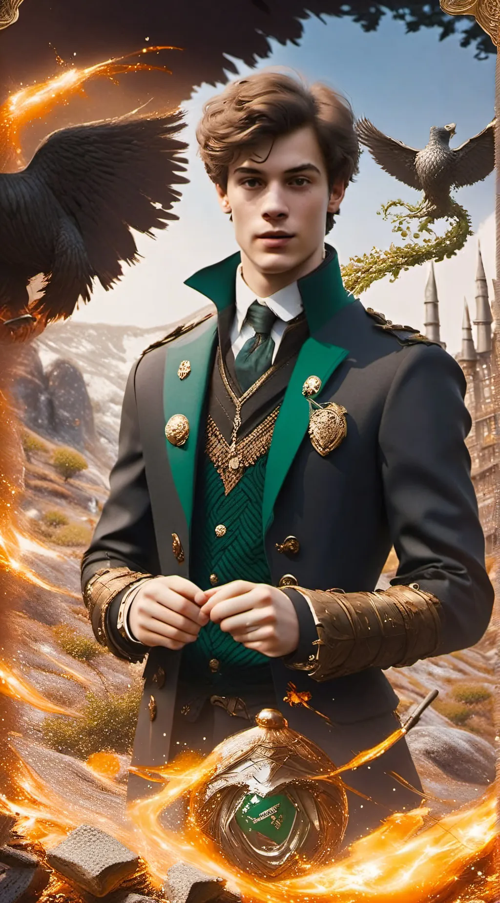 ai character:  Theodore Nott  background