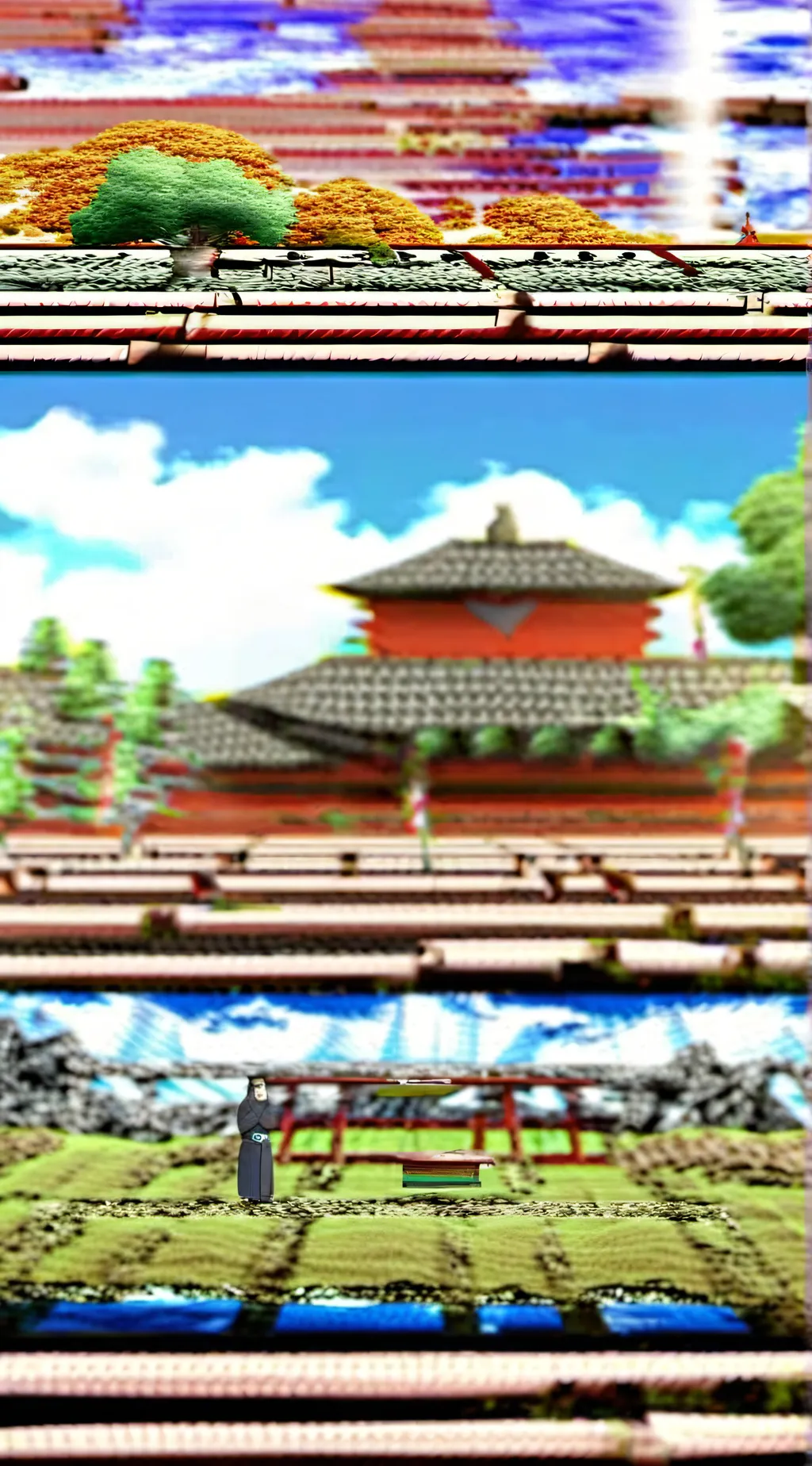 ai character: Everyone in boruto background