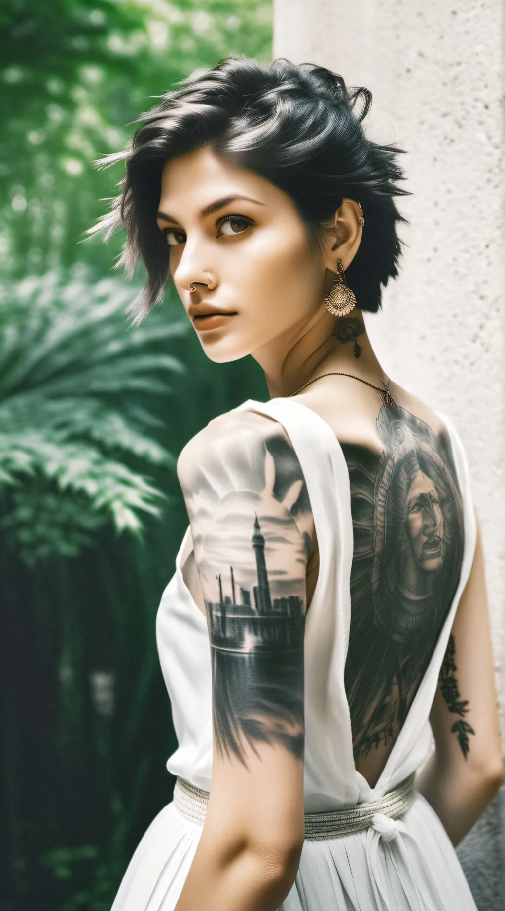 ai character: Ellina background