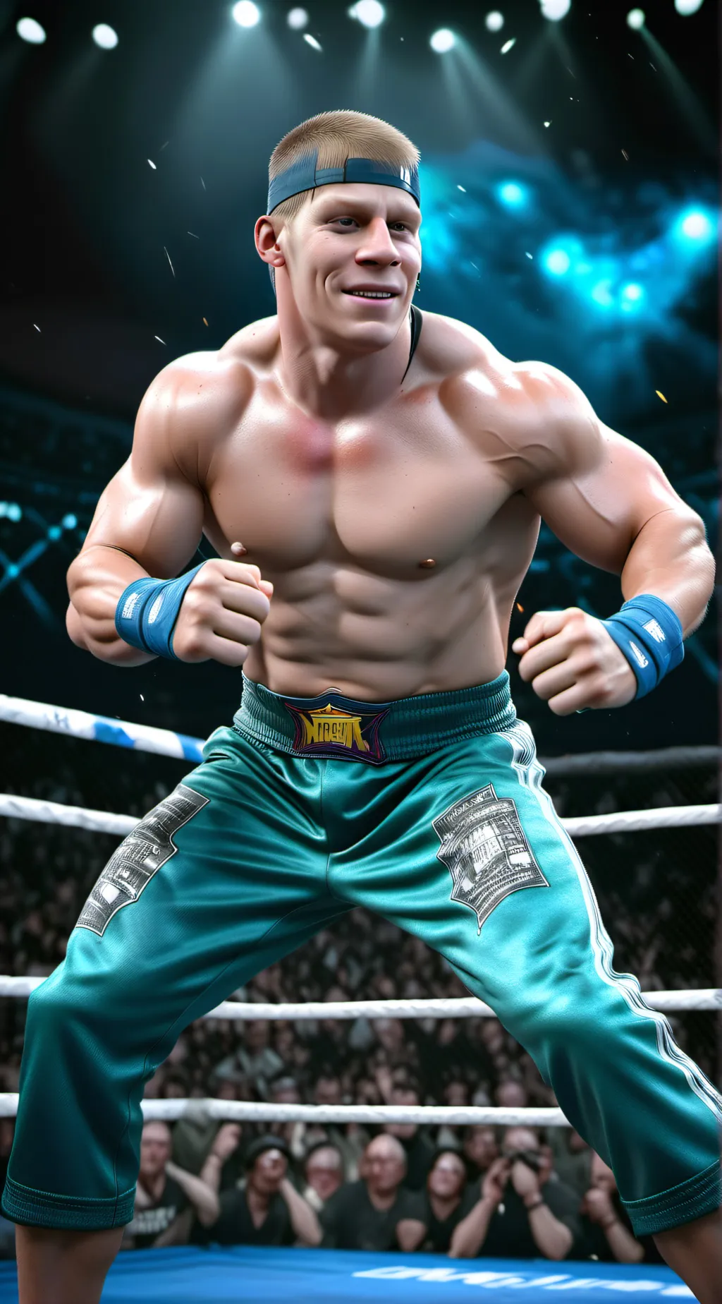 ai character: John Cena background