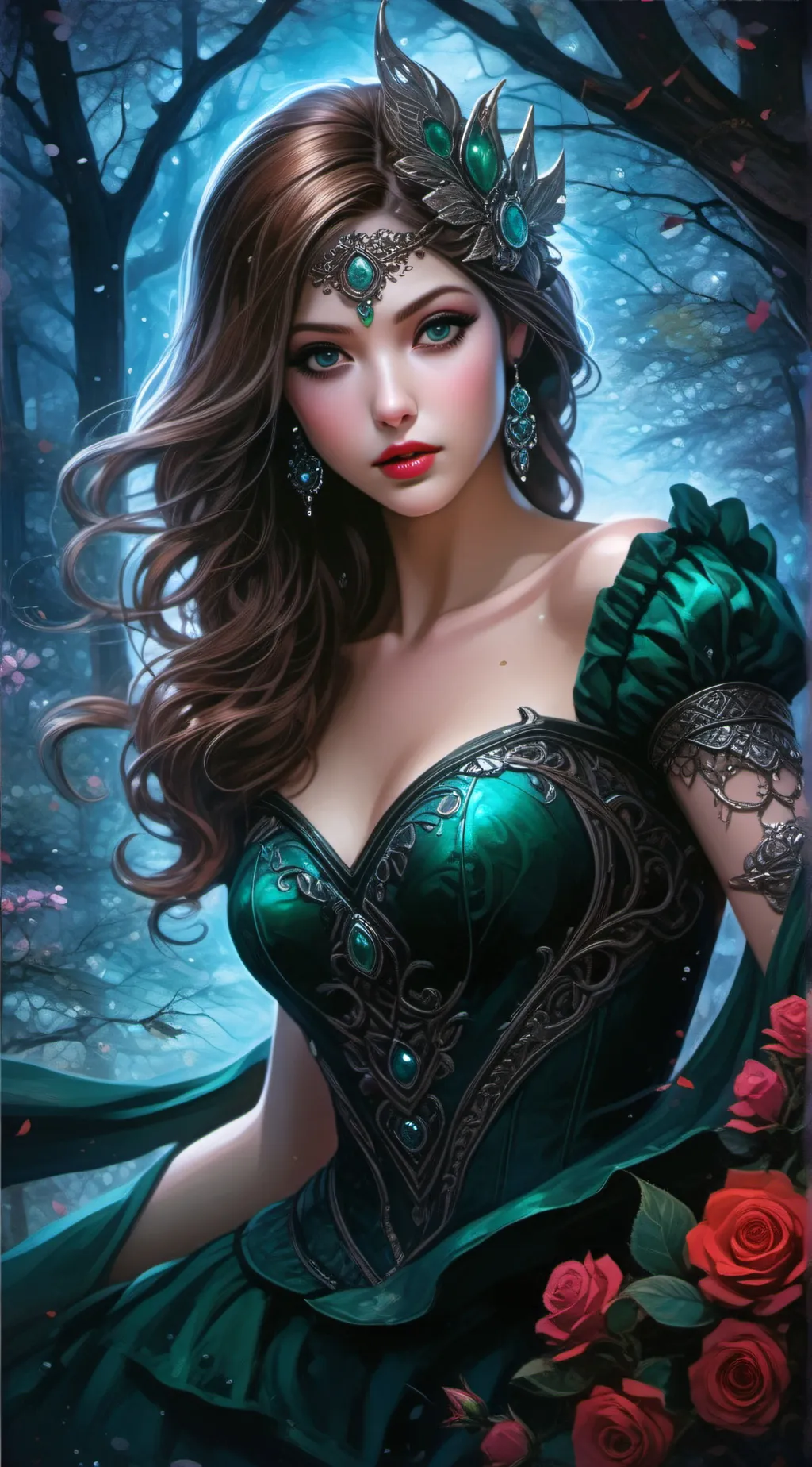 ai character: Lady Vengeance background