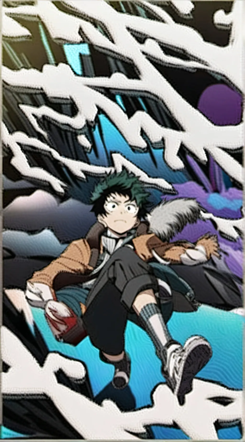 ai character: Mha trip background