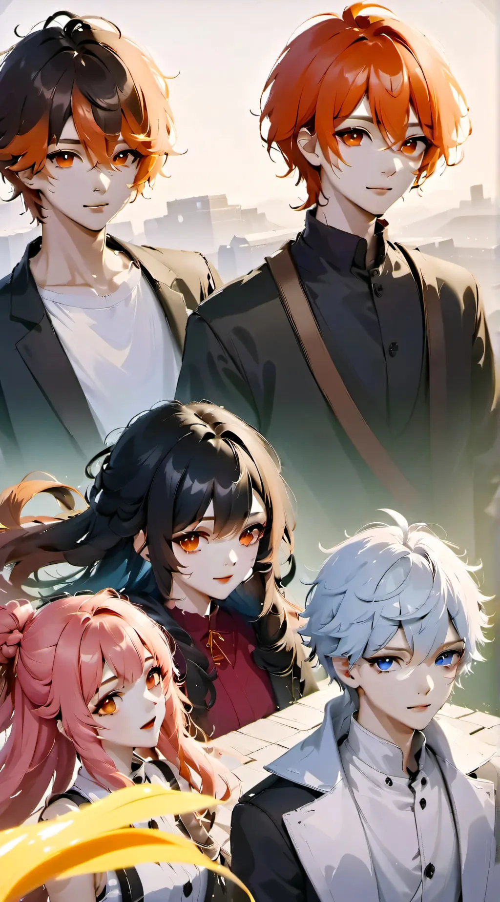 ai character: Alex x Levi background