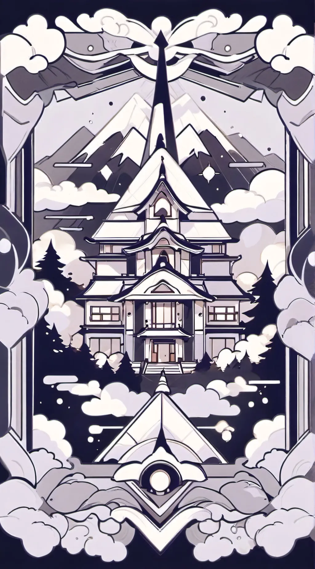 ai character: a trend background