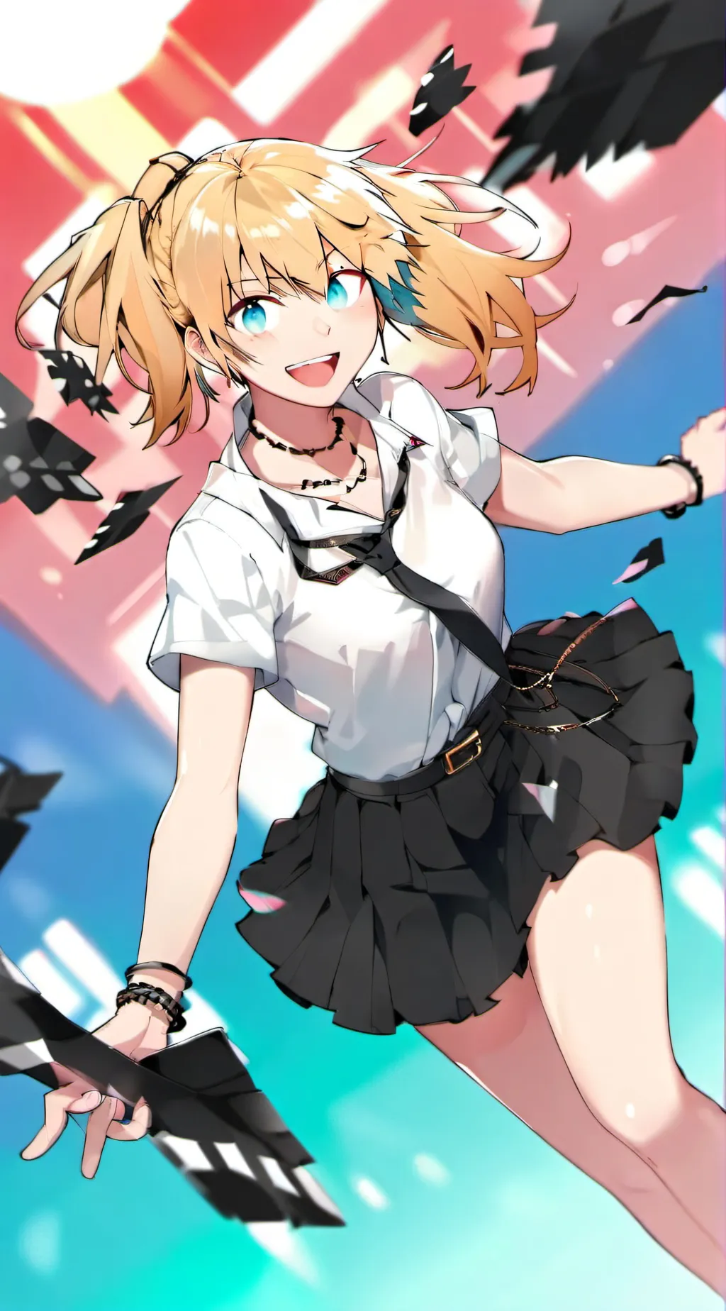 ai character: MHA new student  background