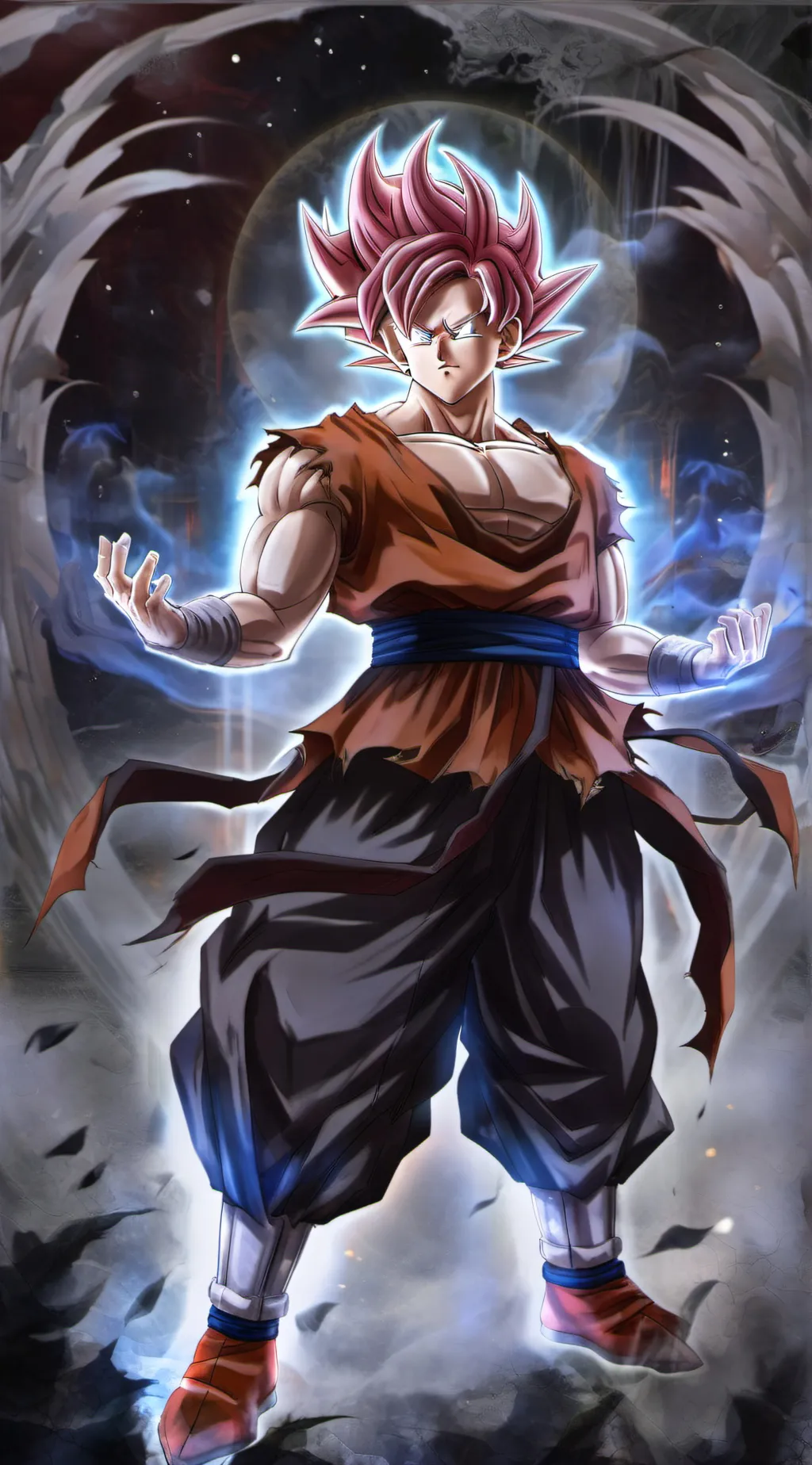 ai character: goku background
