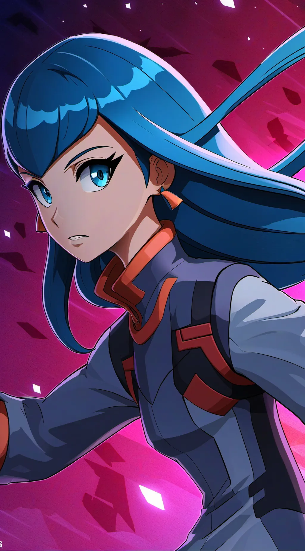 ai character: fnaf 2 VHS background