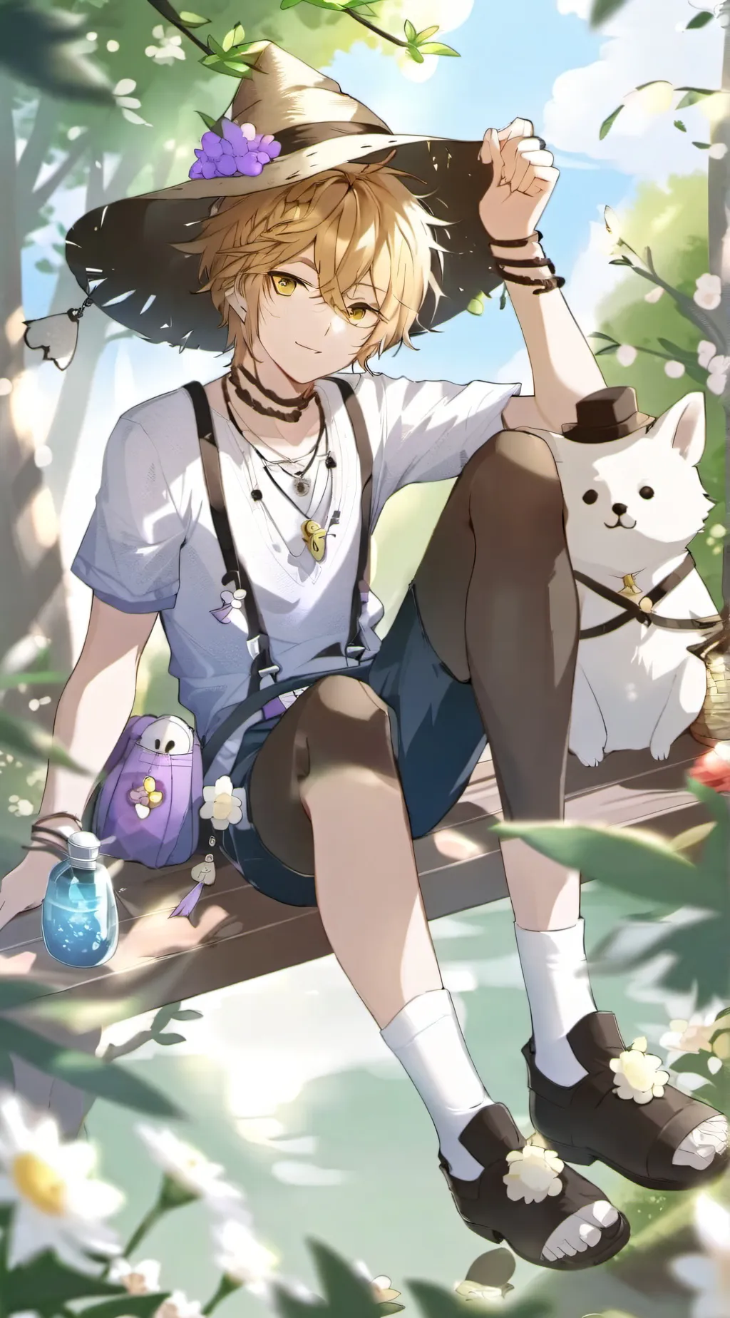 ai character: Jason  background