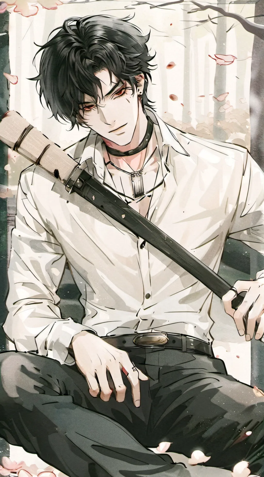 ai character: Neku background