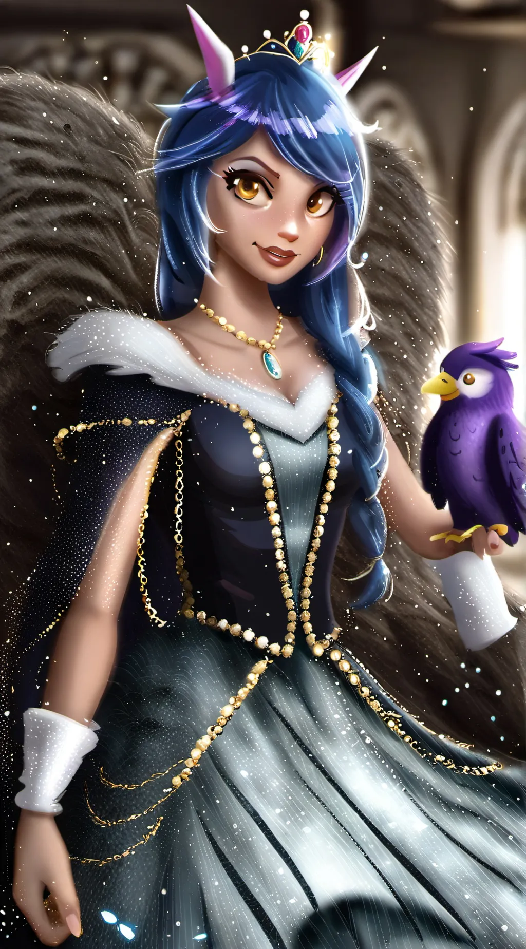 ai character: Nova background