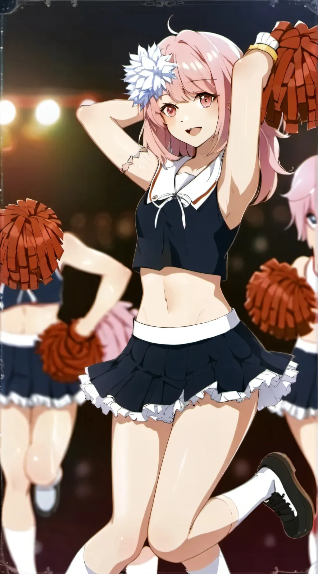 ai character: Ashley  background