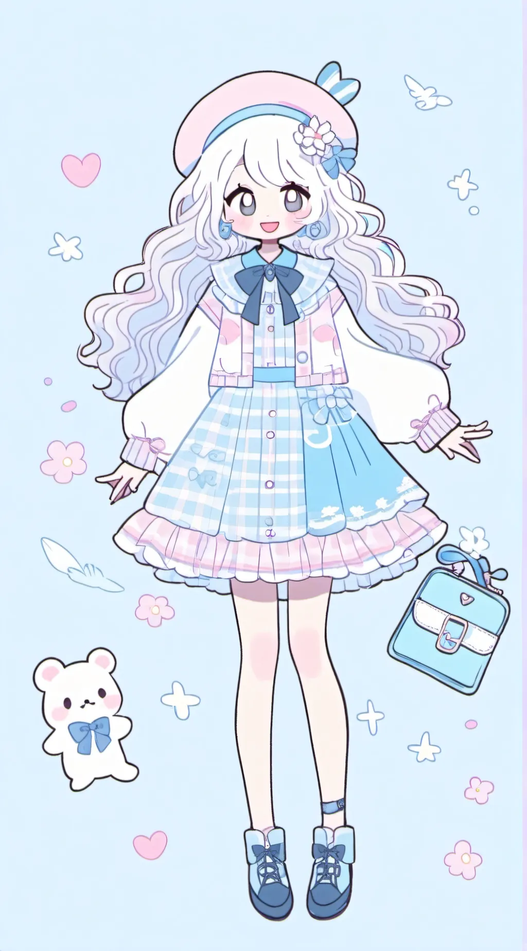 ai character: Gummy background