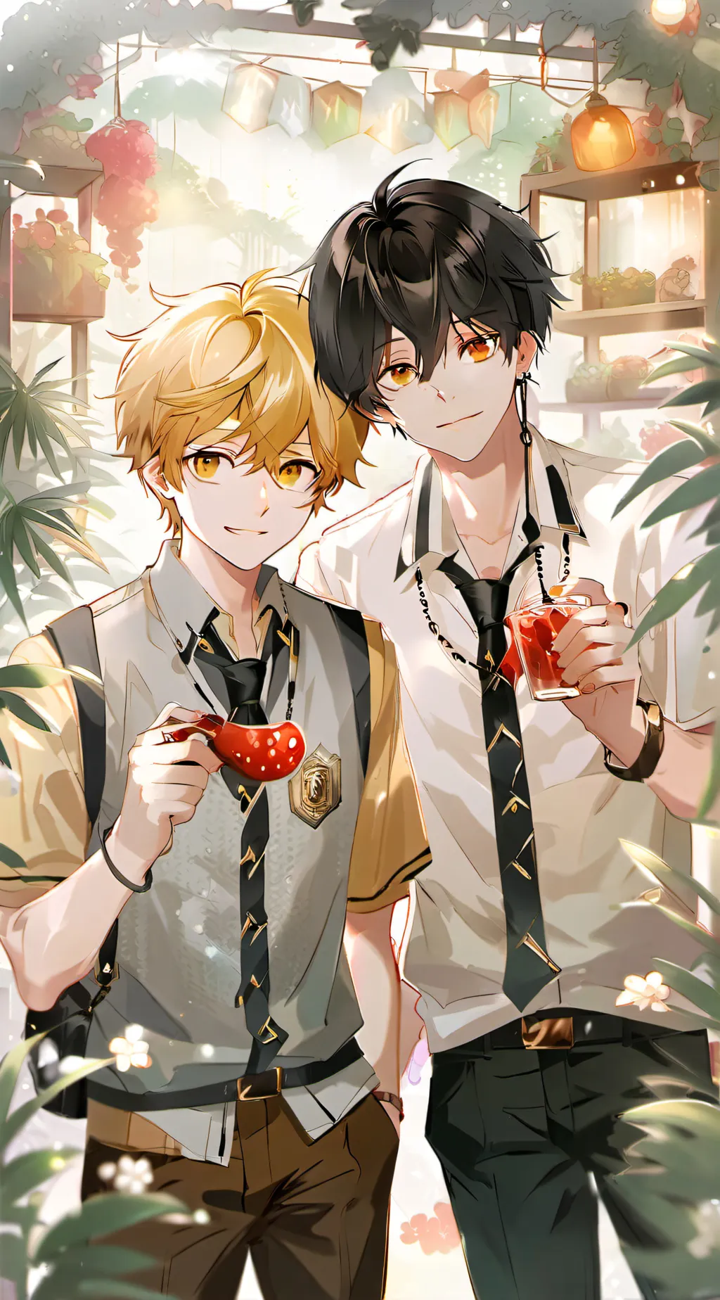 ai character: • ~ Cyrus ~ • background