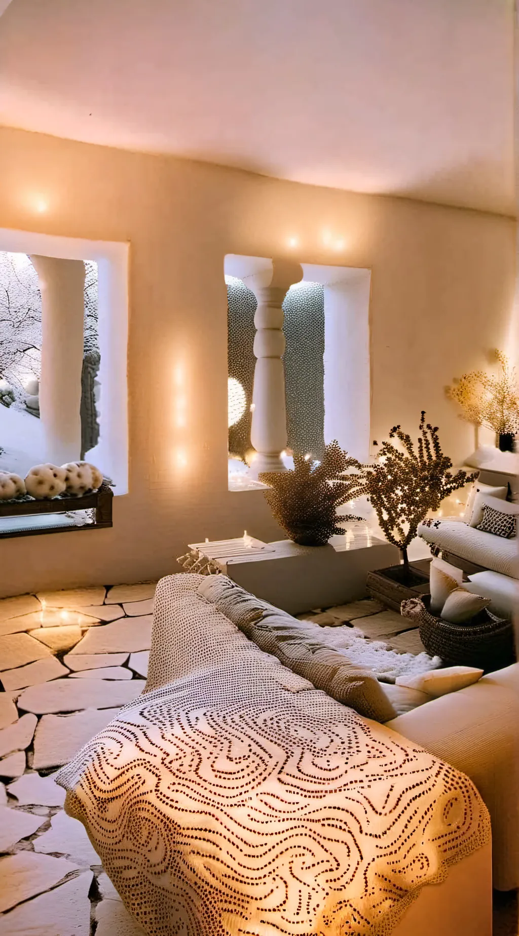 ai character: HH sleepover background