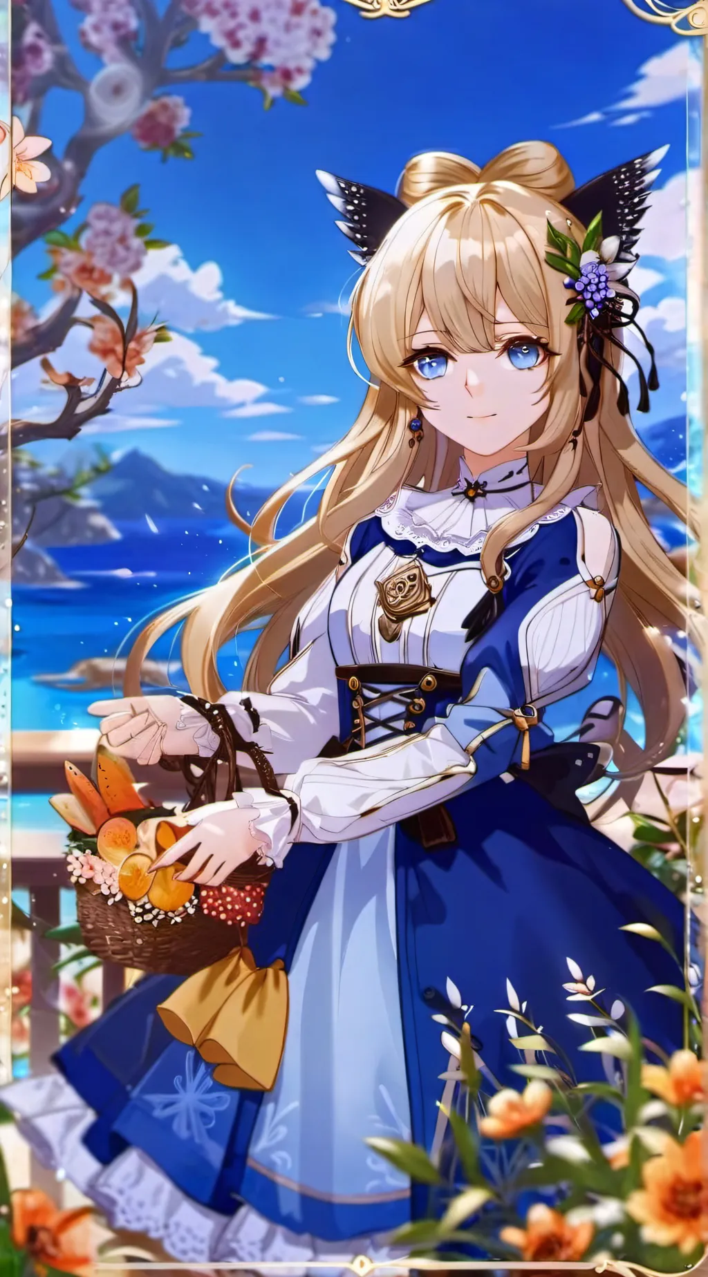 ai character: Navia background