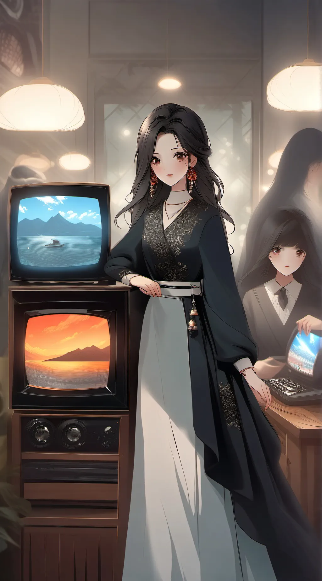 ai character: what the heck background