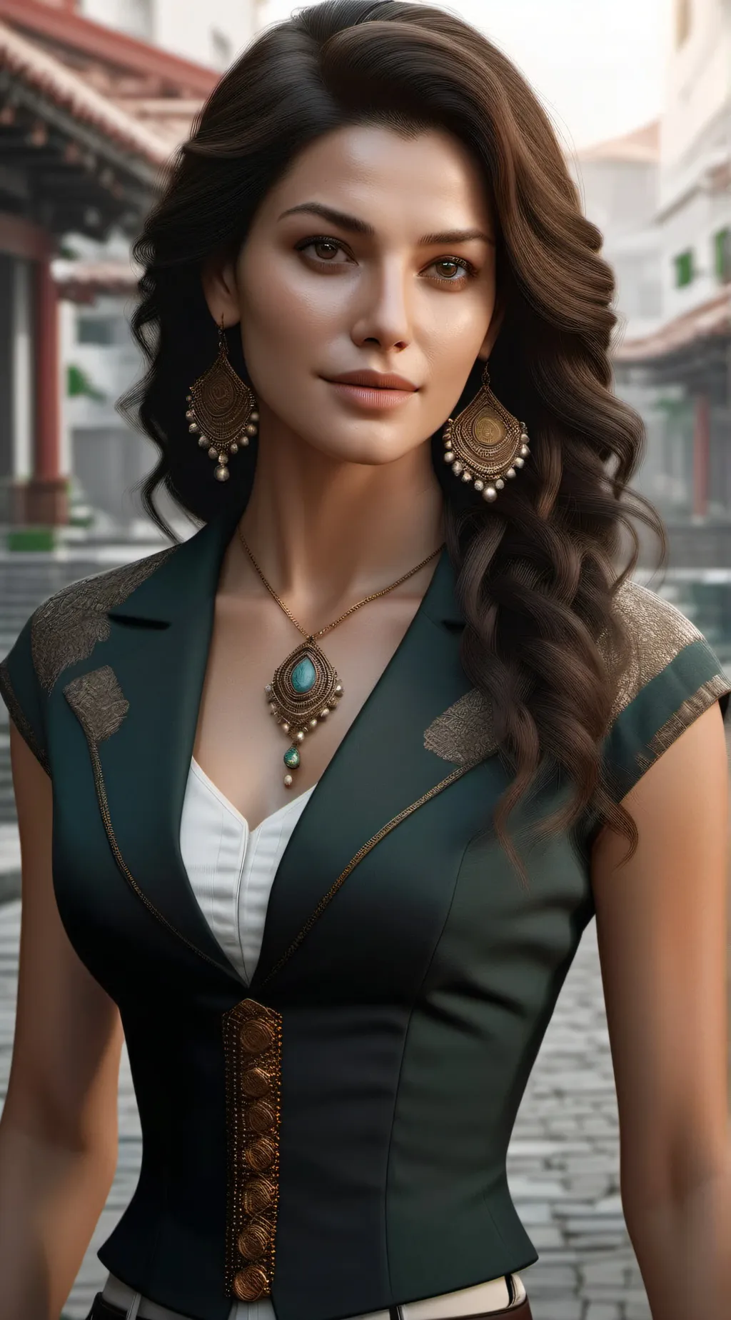 ai character: Olivia background