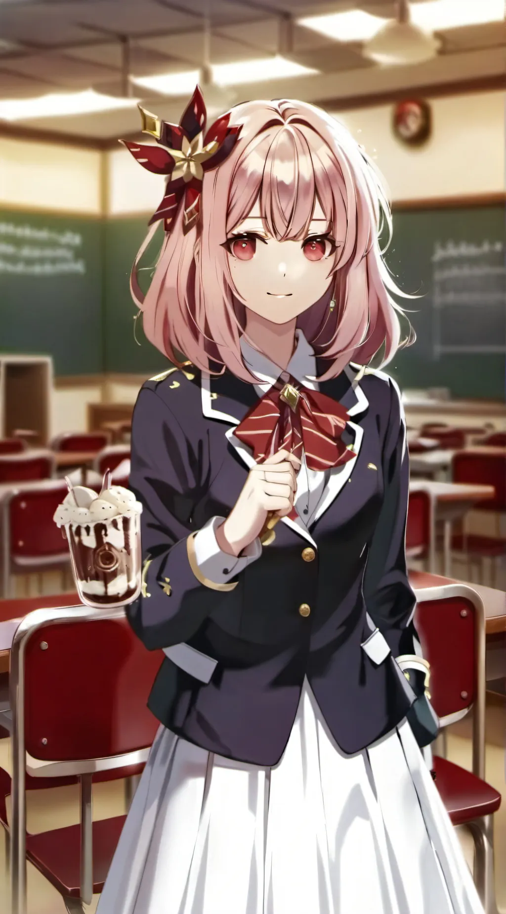 ai character: Class 1b mha background