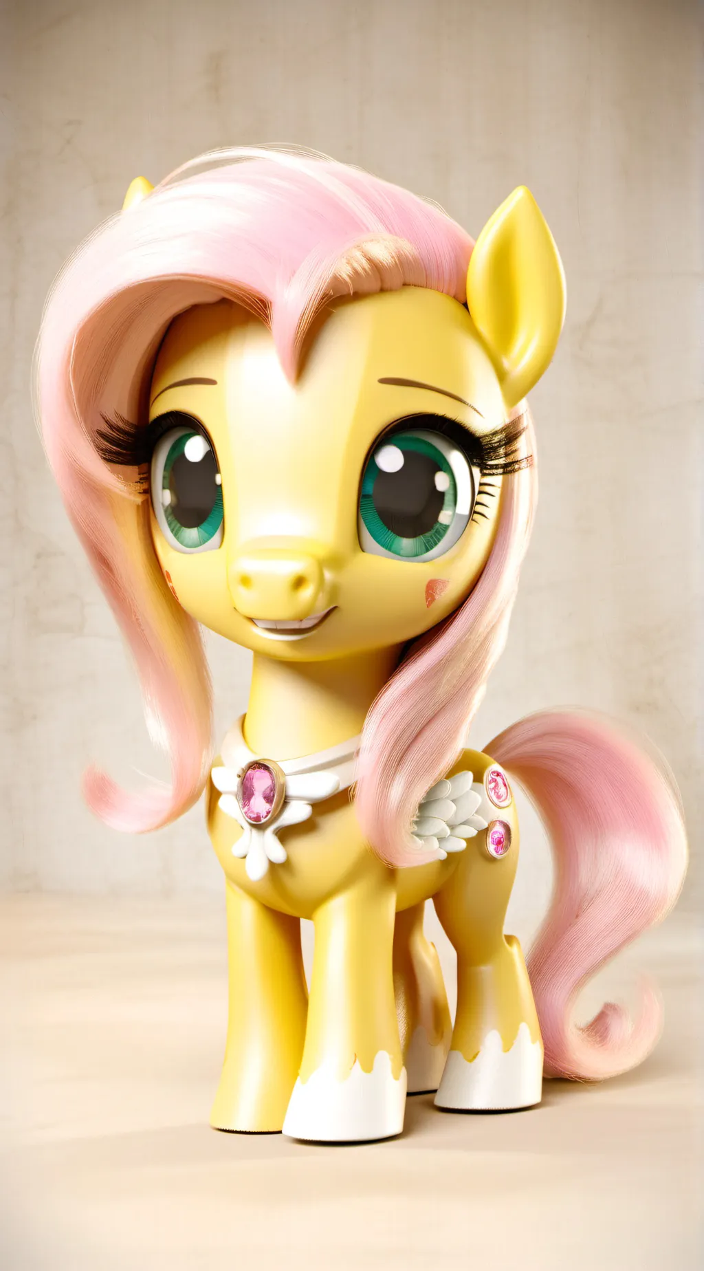 ai character: Fluttershy background