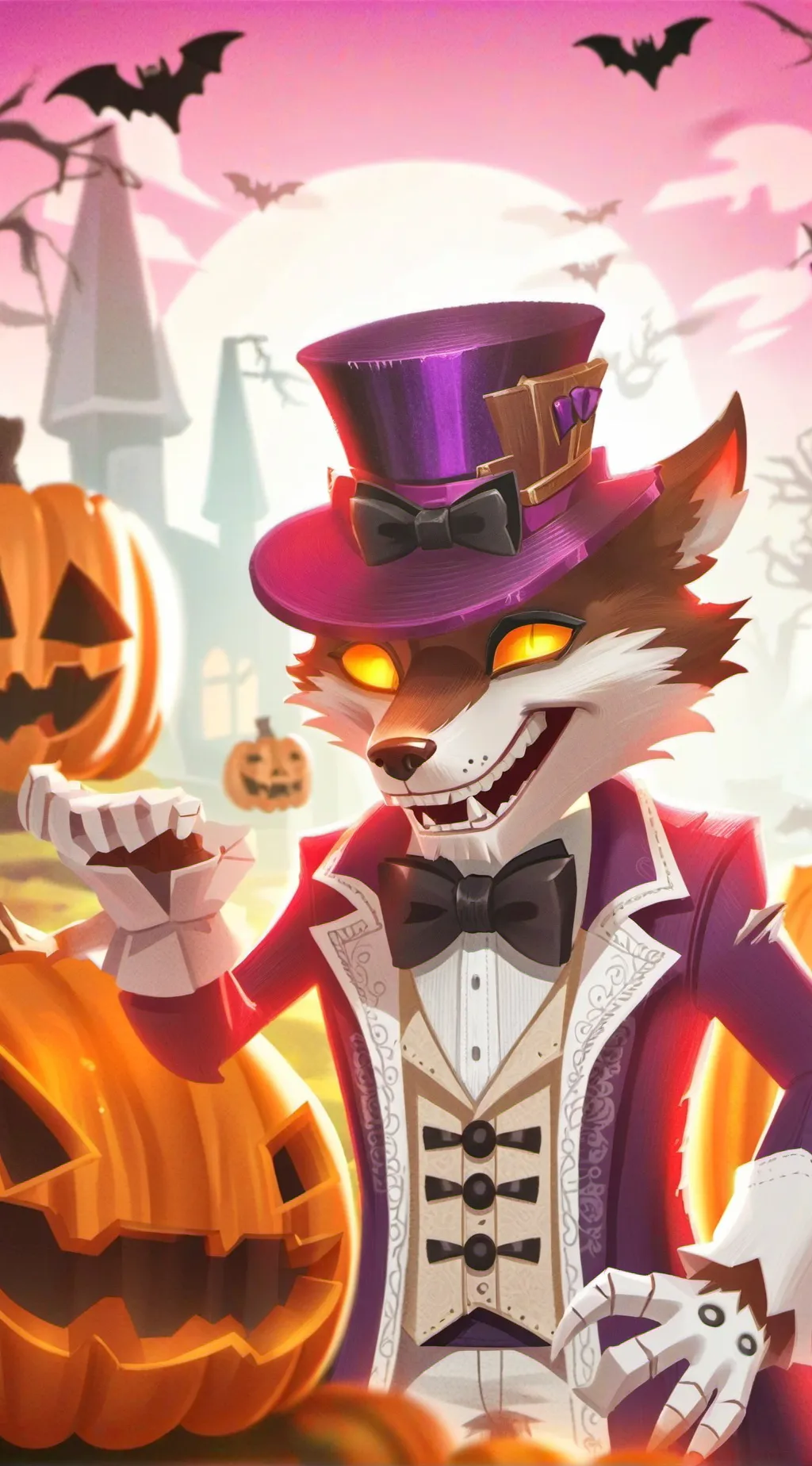 ai character: Luz background