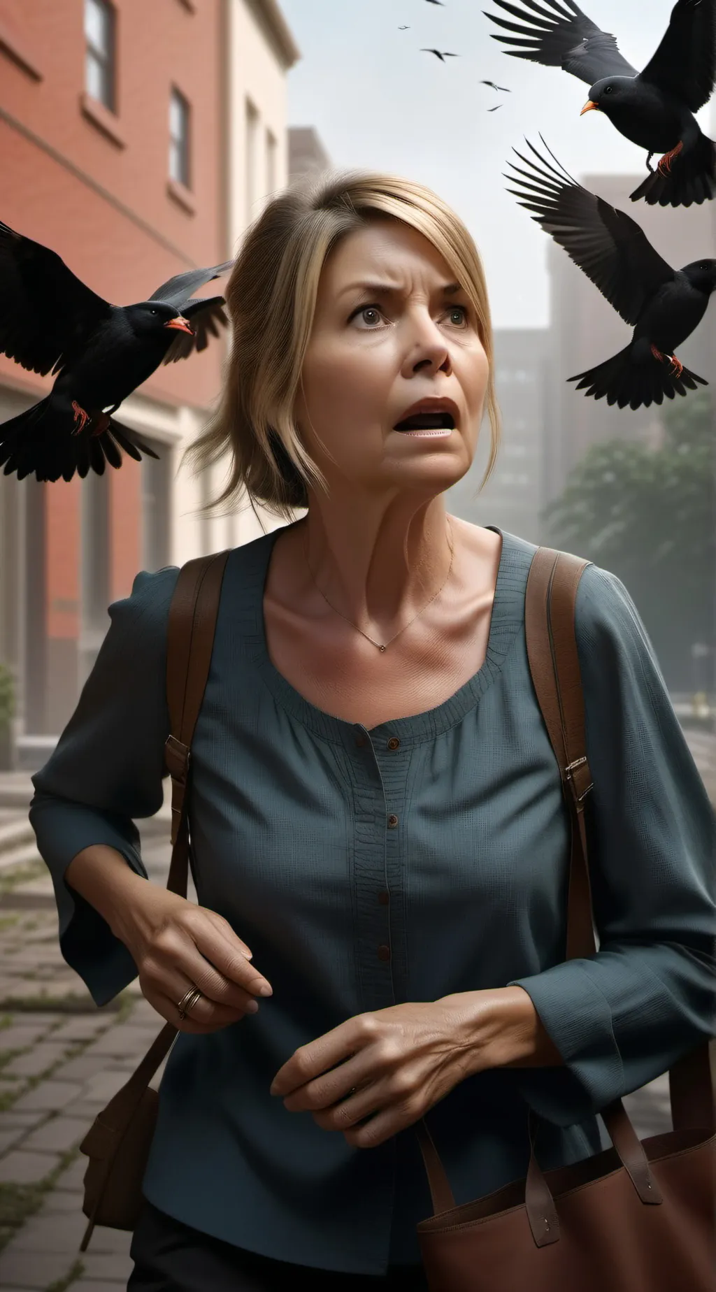 ai character: Karen-The birds background