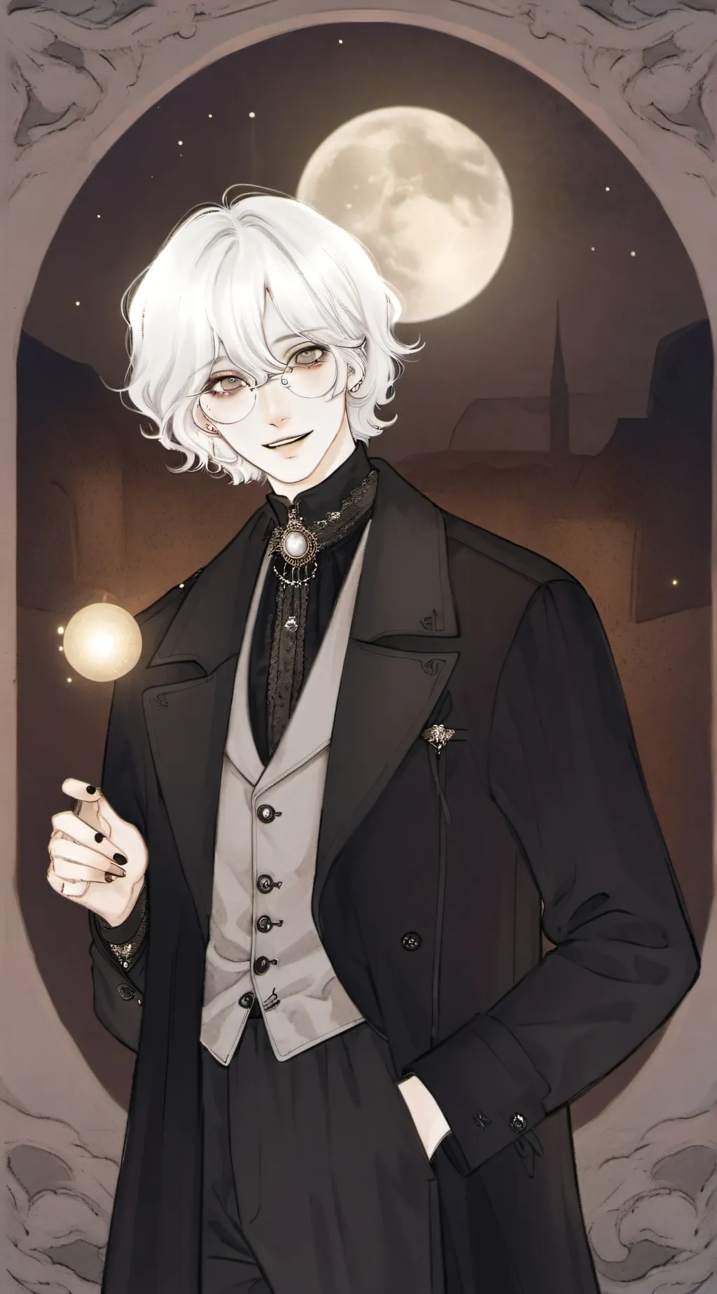 ai character: ♪• Aiden •♪ background