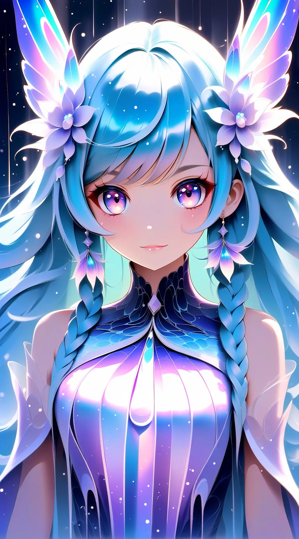 ai character: Meku  background