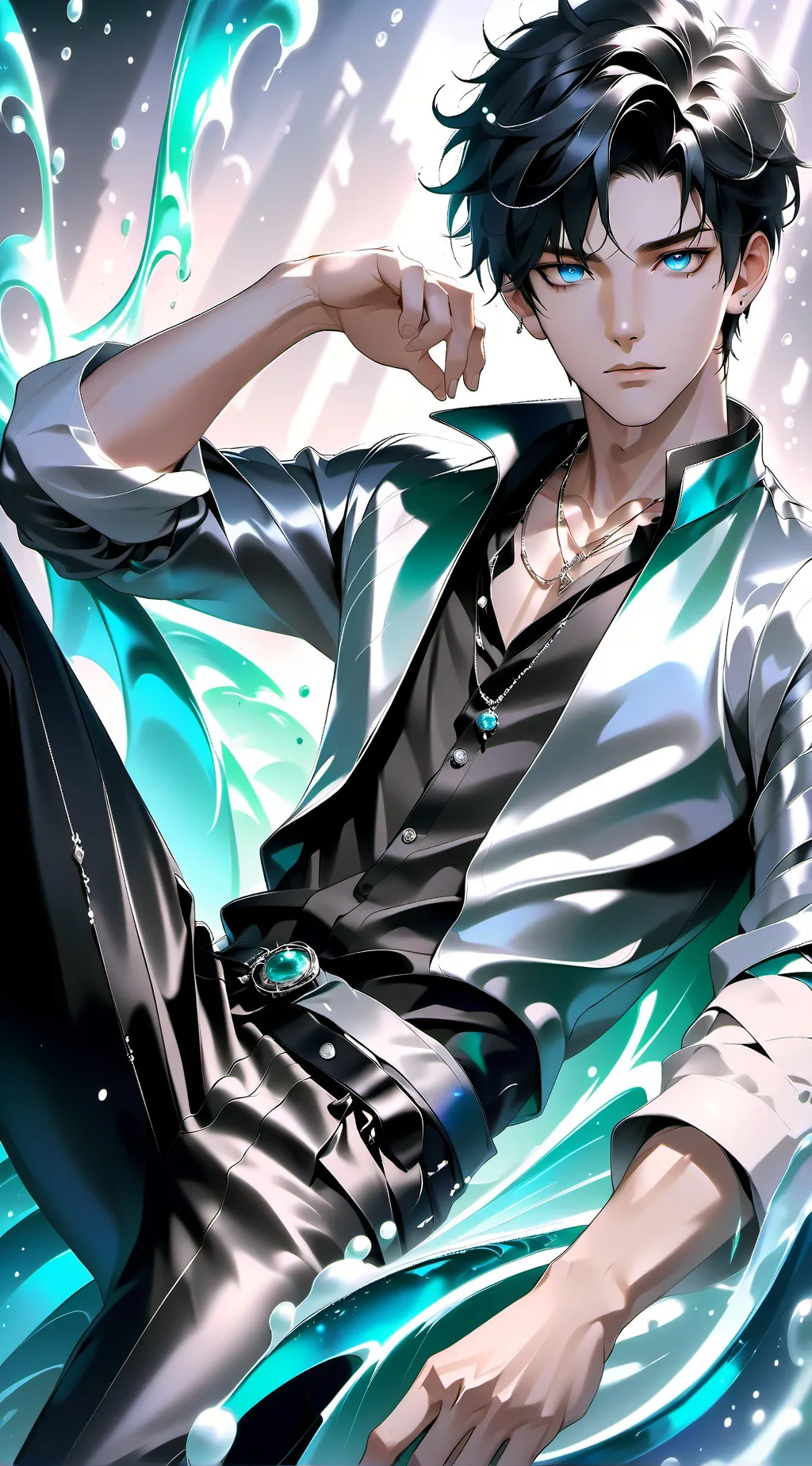 ai character: Agent red ( Kai) background