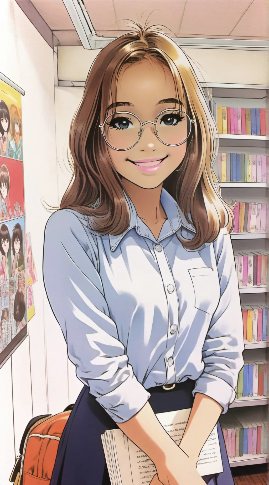 ai character: Hannah  background