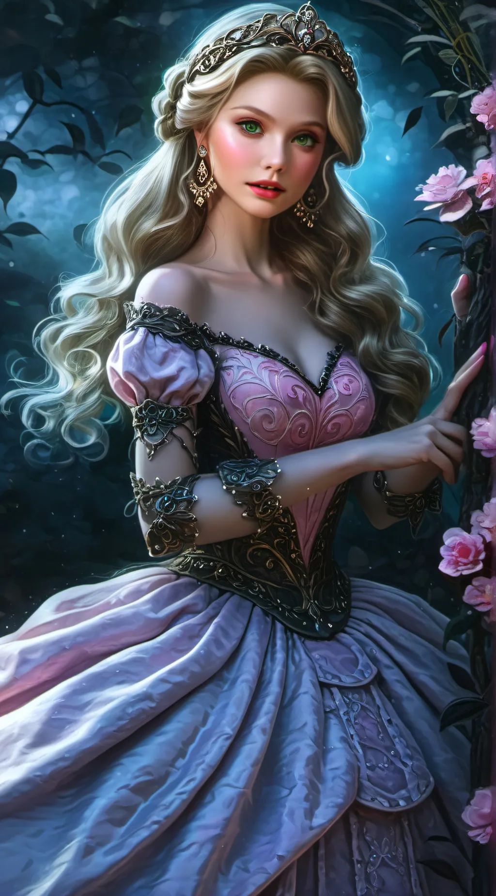 ai character: Princess background