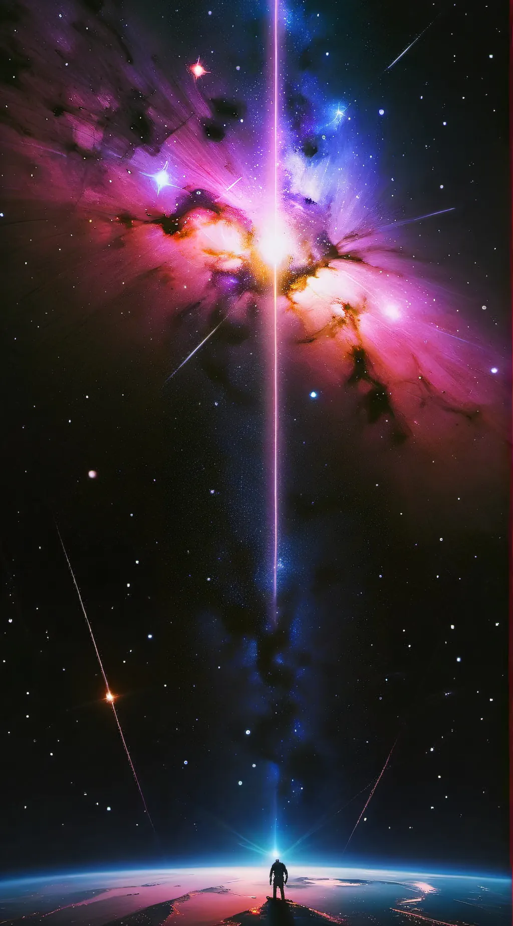 ai character: The universe background