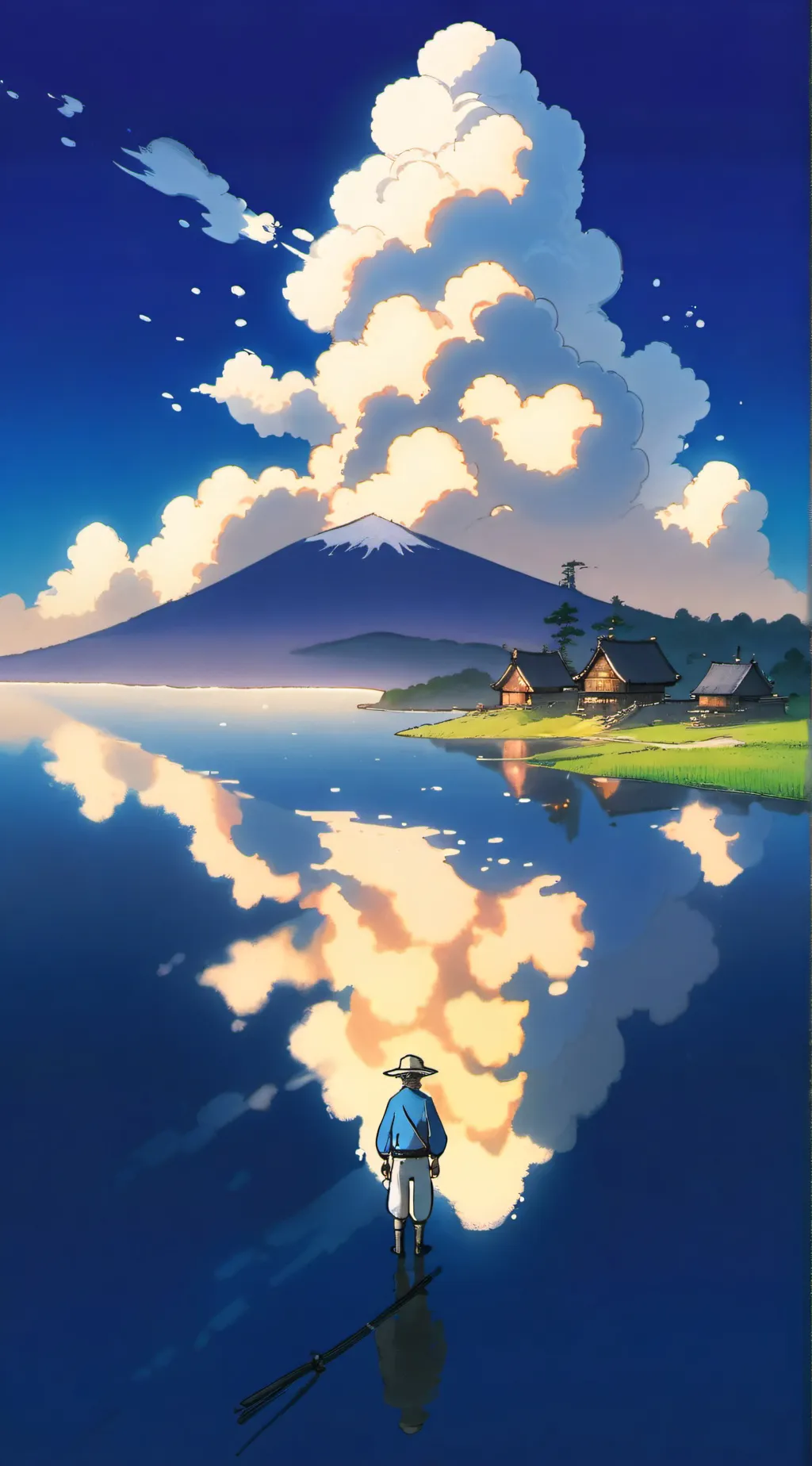 ai character: fpe red background