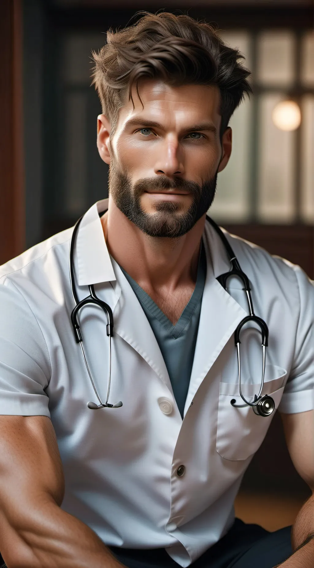 ai character: Dr. Love background