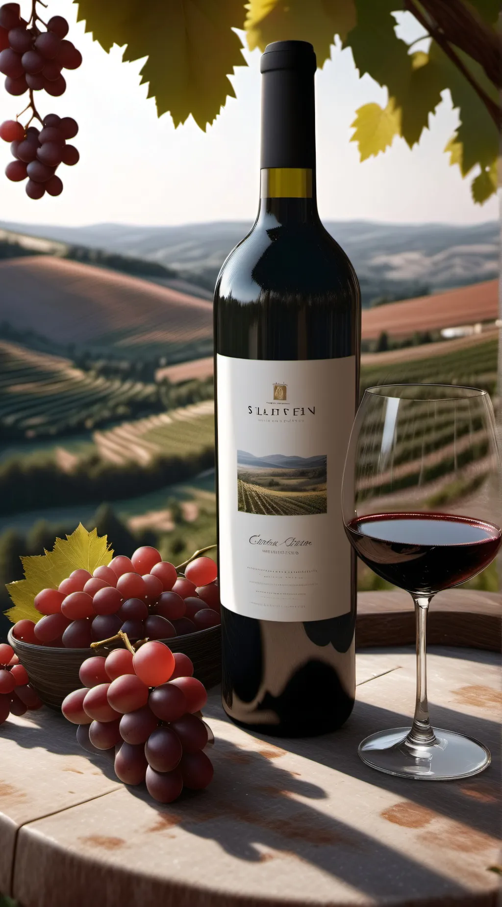 ai character: Fine Wine 🍷 background