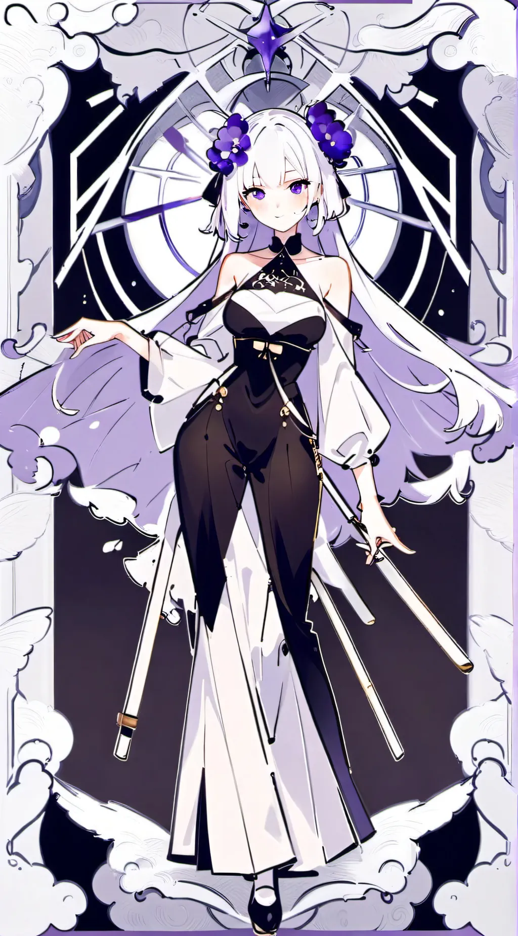 ai character: kat background