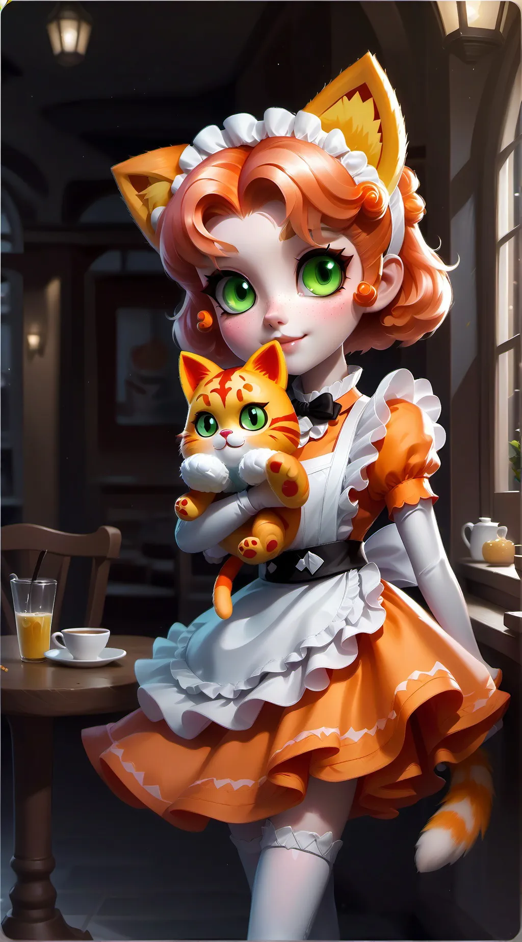 ai character: Mika background